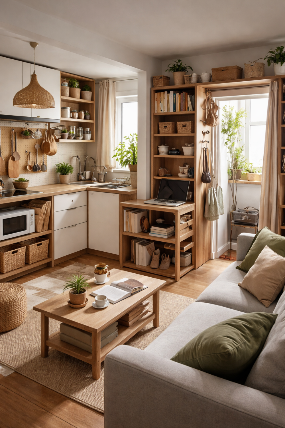 Platz sparen in Wohnung & Bad