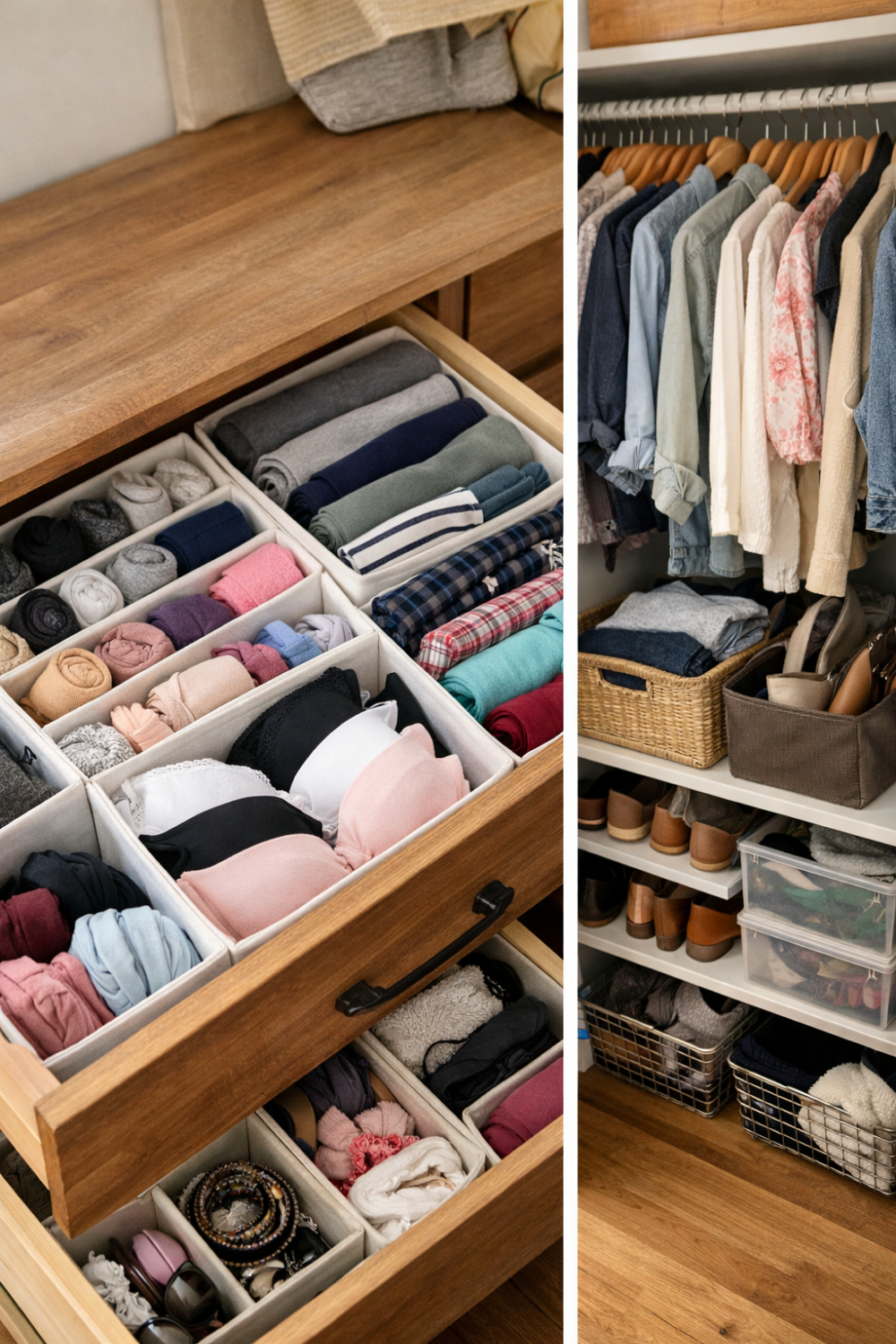 Schubladen & Schrankorganisation