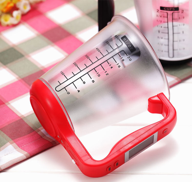 Digitale Messbecher-Waage für gleichmäßige Ergebnisse beim Backen und Kochen