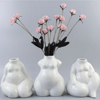 Diät ist schwer Keramik Blumen Vase – klein