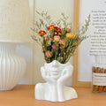 In Liebe versunken Vinyl Blumen Vase – klein