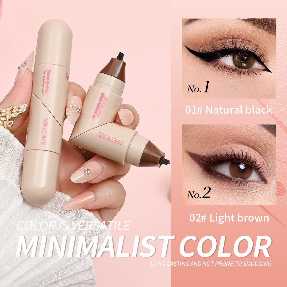 Lidstrich gelingt nie gleich? Hier ist der wasserfeste Eyeliner Stempel für perfekte Symmetrie
