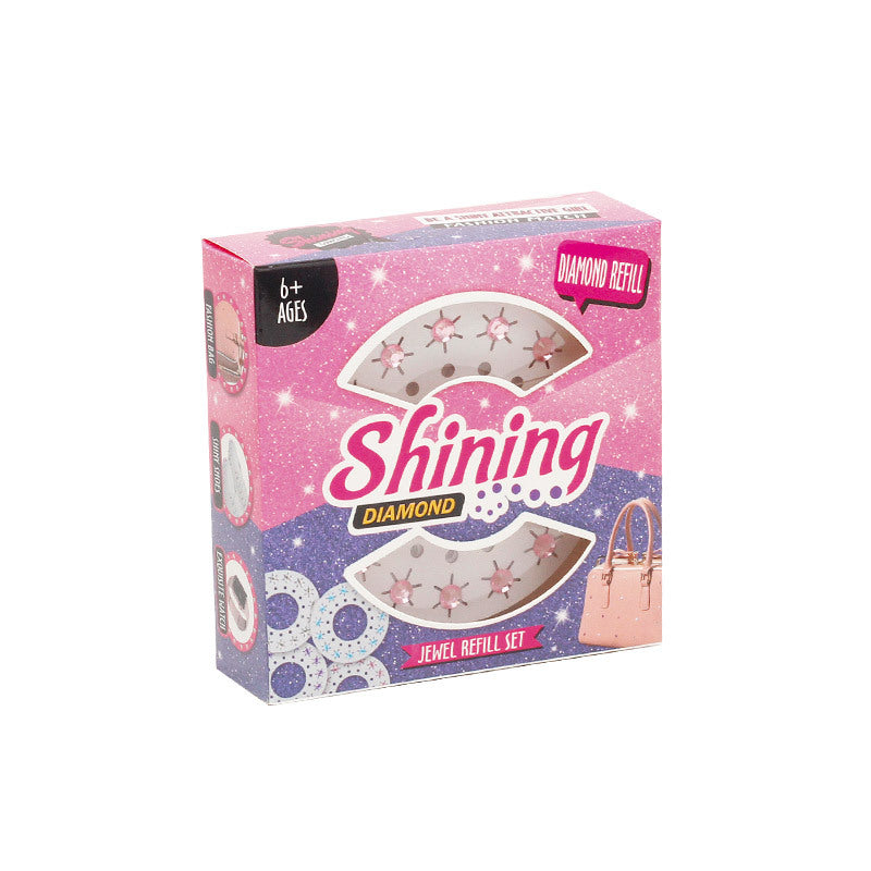 Glitzer-Haarstempel mit Strass – Der perfekte Glanz für Prinzessinnen-Frisuren