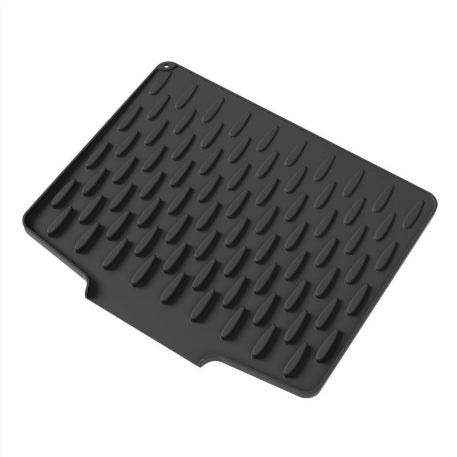 Rutschfeste Silikon Abtropfmatte hält Wasserpfützen fern für eine sichere Küche