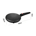 Dünne Omeletts Tortillas und Pfannkuchen mit diesem elektrischen Crêpe Maker zubereiten