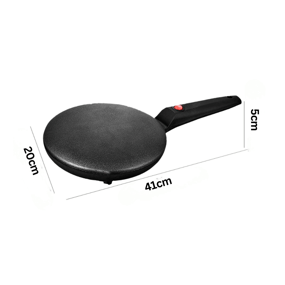 Dünne Omeletts Tortillas und Pfannkuchen mit diesem elektrischen Crêpe Maker zubereiten