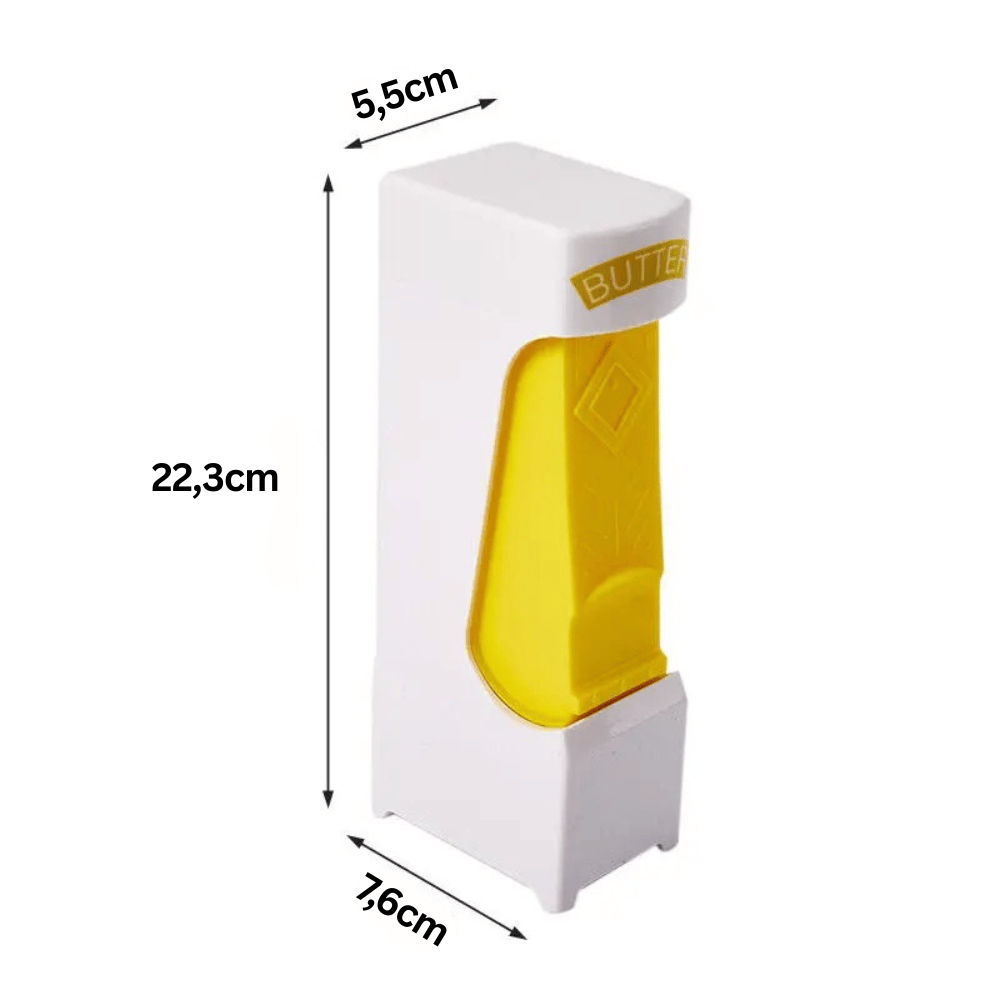 Butter-Portionsschneider mit Spenderfunktion für Brot, Kochen und Backen