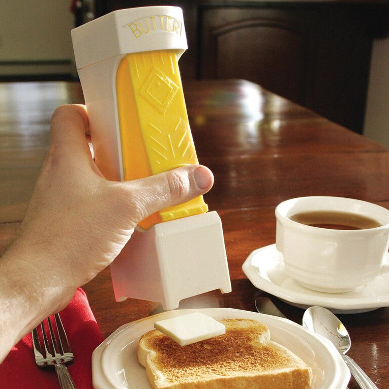Butter-Portionsschneider mit Spenderfunktion für Brot, Kochen und Backen