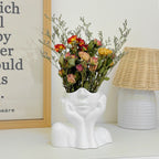 In Liebe versunken Vinyl Blumen Vase – klein