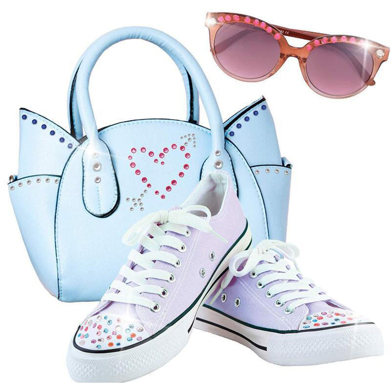 Glitzer-Haarstempel mit Strass – Der perfekte Glanz für Prinzessinnen-Frisuren