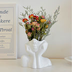 In Liebe versunken Vinyl Blumen Vase – klein