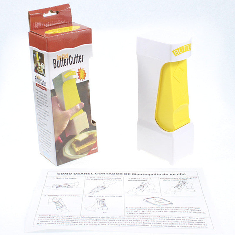 Butter-Portionsschneider mit Spenderfunktion für Brot, Kochen und Backen