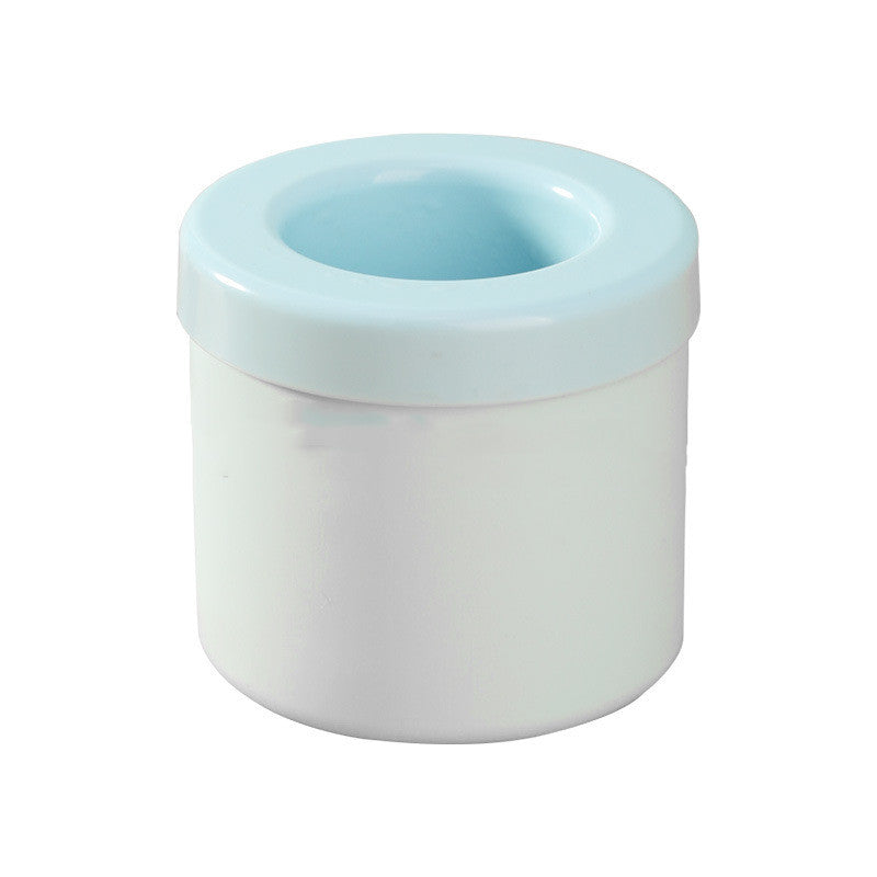 Platzsparender Eiswürfelbehälter mit einfachem Drucksystem für Mini Eiswürfel